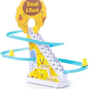 Small Duck Track Mainan Anak Track Tangga Seluncur Bebek Kuning