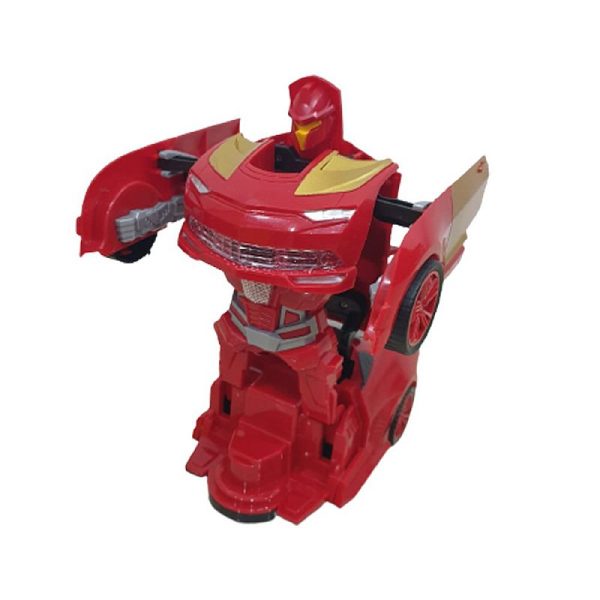 Mainan Anak RC Remote Control Mobil Jadi Robot Ironman Remot kontrol - Gambar 3