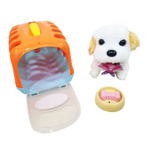 Mainan Anak Boneka Anjing Dengan Kandang mainan anak perempuan laki laki