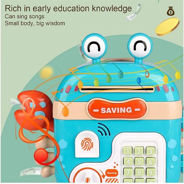 Mainan Anak Celengan ATM Crab Piggy Bank Tabungan - Gambar 5