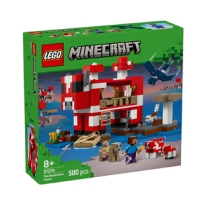 LEGO Minecraft The Mooshroom House Set 500 Pcs 21270 - Mix
